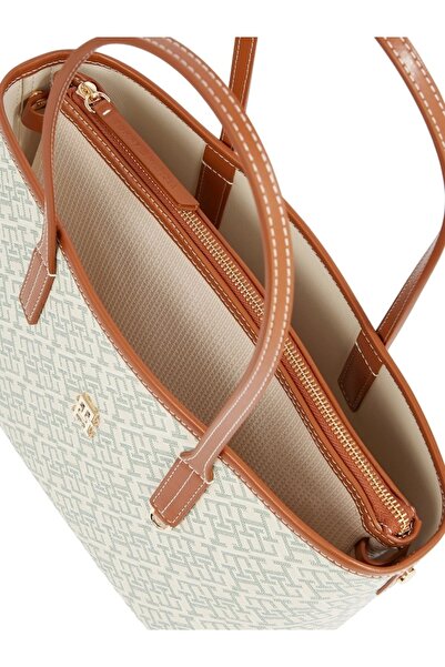 Tommy Hilfiger TH MONOPLAY LEATHER MINI TOTE Dámská taška přes rameno AW0AW17415L3H