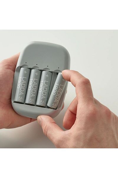 IKEA Rechargeable battery, HR06 AA 1.2V, 1900mAh