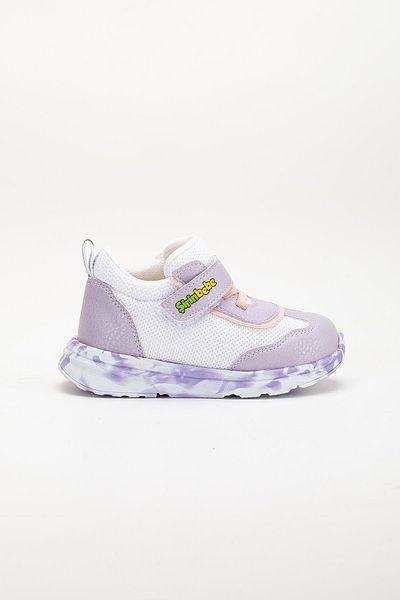 Dilimler Ayakkabı Orthopedic Baby Girl Sneakers - Lilac Velcro Anorak Material