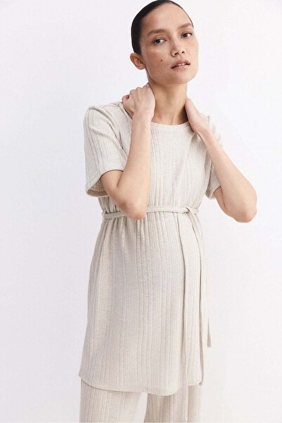 H&M MAMA 2-piece rib-knit set