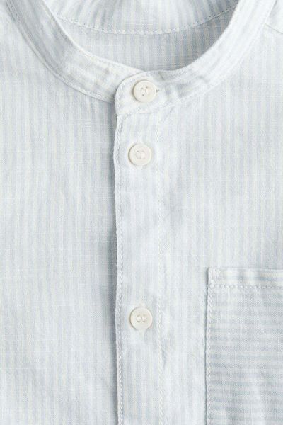 H&M Cotton grandad shirt