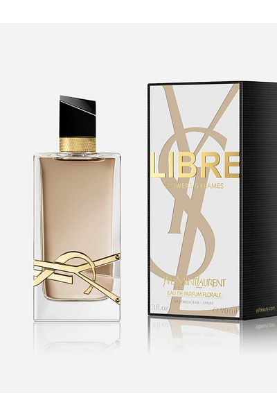 Yves Saint Laurent عطر ليبر فلاورز آند فليمز أو دي بارفان، 90 مل