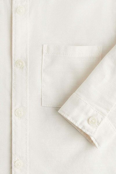 H&M Cotton grandad shirt