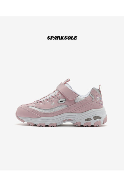 SKECHERS D'lites 302540L-LTPK Büyük Kız Çocuk Açık Pembe Sneakers -SPARKSOLE