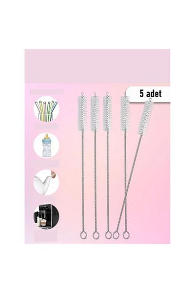 ModaCar Micro Brush Air Conditioner Baby Bottle Straw Brush 5 Pieces