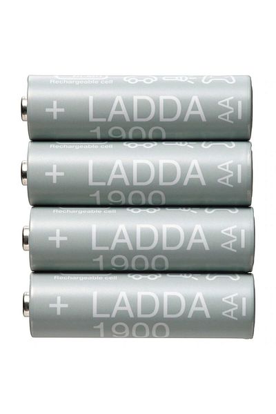IKEA Rechargeable battery, HR06 AA 1.2V, 1900mAh