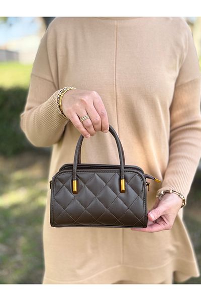 DEV 3 ADAM Bitter Coffee Box Model Hand Shoulder and Cross Stylish Women's Bag