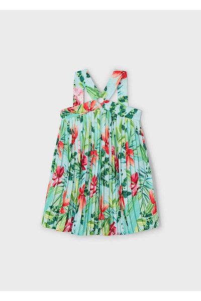 MAYORAL Rochie tropicală albastră