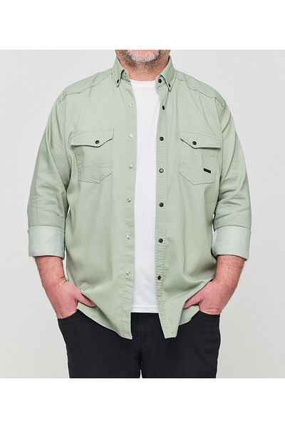 YXC Trend Maker Ανδρική διπλή τσέπη Lycra μεγάλου μεγέθους (5XL)