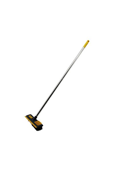 andela 2in1 with Pothook - Stiff Floor Brush Cleaning Dredge Metal Handle 90cm (5057)
