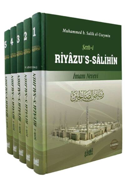Guraba Yayınları Şerh-i Riyazu's-salihin (5 CİLT) Gözden Geçirilmiş 6. Baskı
