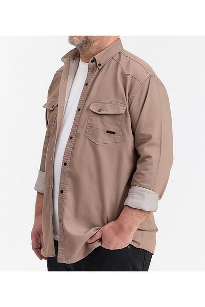 YXC Trend Maker Ανδρικό σετ σακάκι και τζιν 5XL σε μεγάλο μέγεθος