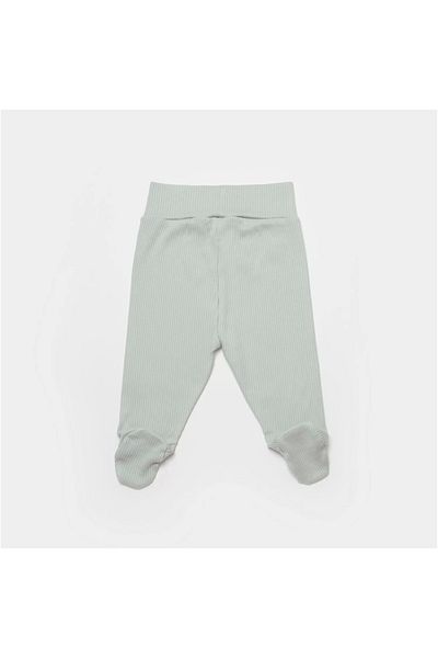 little stars Comfortable Modal Nature Trousers - Mint Booties