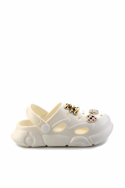Bambi J 04445000159   Model White Gel Women's Slippers