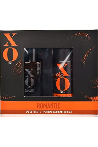 Xo Romantic Eau De Toilette Edt Parfüm 100 ml Deodorant 125 ml - Erkek Parfümü Seti Ikili Set