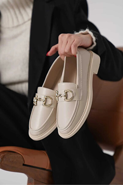 MCASERING Kadın / Kız TOKALI Laofer Makosen (Kolej) Günlük Ayakkabı