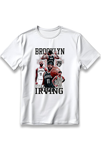 EZG Business Tricou Kyrie Irving Oversize Unisex 100% bumbac, respirabil, gros