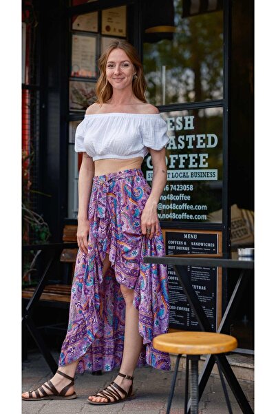 Miss Boheme Bohemian Dreamer İpek Şort Etek