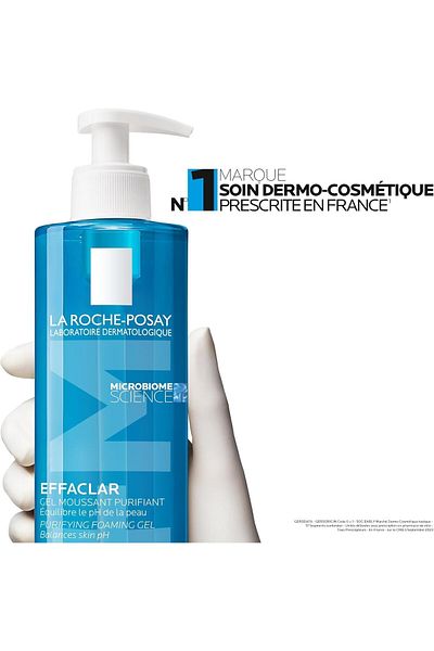 La Roche Posay La Roche-Posay Hydrating & Purifying Double Cleansing Foaming Gel 400ml