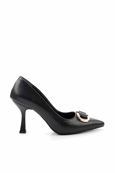 Bambi Pantofi cu toc clasici de damă negri K 01418020009