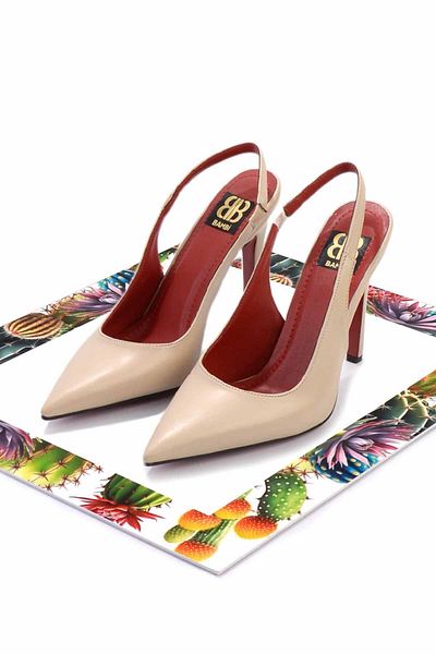 Bambi Nude Women's Classic Heeled Shoes K01455018209