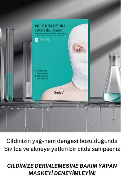 Sudee Intense Moisturizing Pore, Oil and Anti-Aging Mask Set 5 Pieces