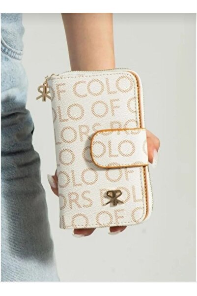 çantamgelsin Polo Of Colors Коричневий жіночий гаманець з відділенням для мон...