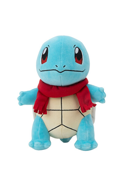 Pokemon Pelüş Figür Yılbaşı Serisi - Squirtle 20 cm PKW3102