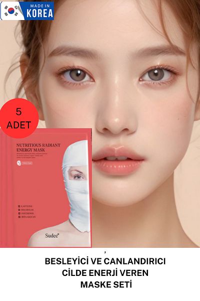 Sudee Nourishing and Revitalizing Skin Energizing Mask Set 5 Pieces