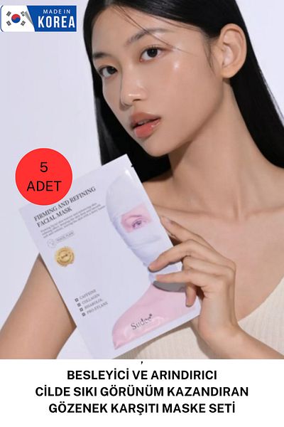 Sudee Nourishing and Purifying Anti-Pore Mask Set That Gives the Skin a Tight Look 5 Pieces