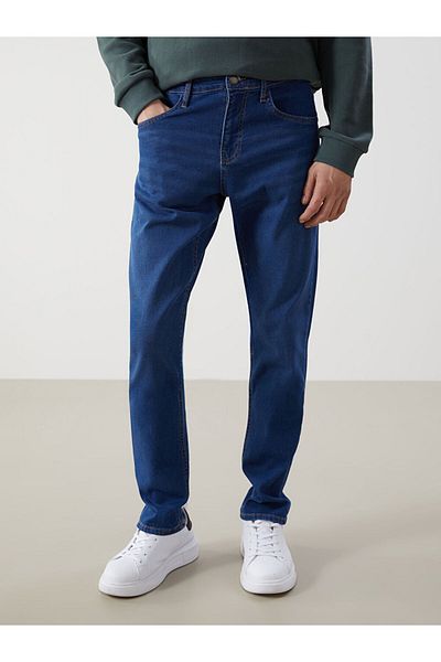 LC Waikiki Slim Fit Men's Jean Trousers S5K990Z8Nvy