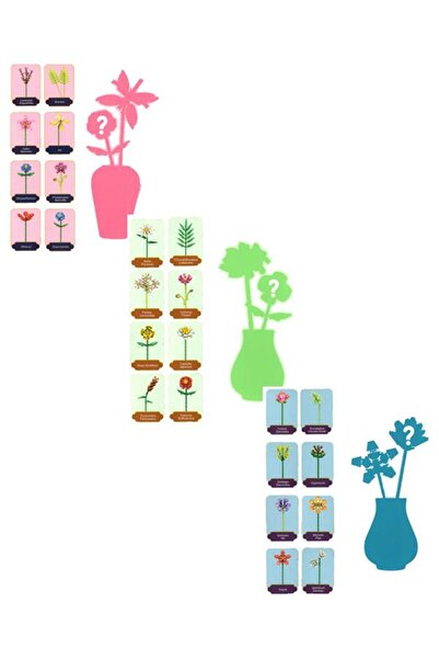 CToys Surprise Flower Building Block Set of 3