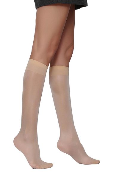 Daymod Sosete pentru genunchi Venus 40 Natural