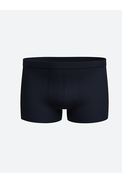 LC Waikiki Navy Blue Comfortable Fit Βαμβακερό εύκαμπτο ύφασμα ανδρικό μπόξερ 3 τεμαχίων