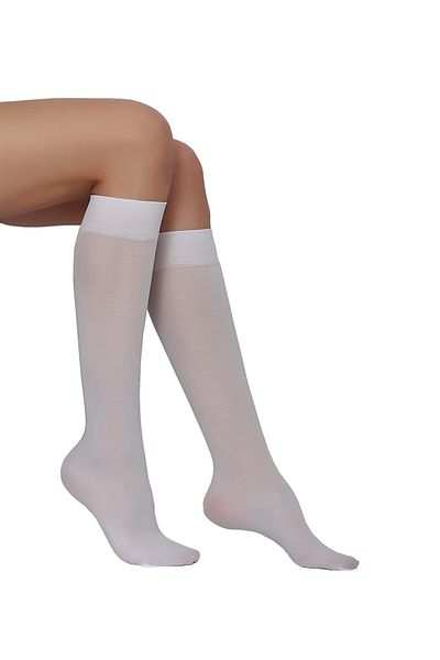 Daymod Mycro 50 Knee Socks WHITE