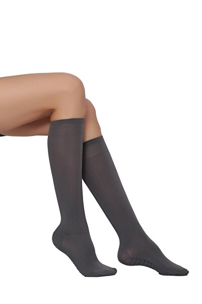 Daymod Masaj 80 Dizaltı Çorap K.gri