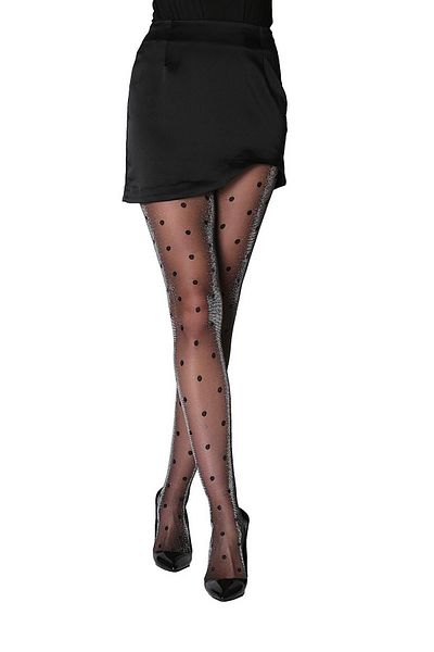 Daymod Black Sun Glitter Pantyhose