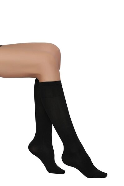 Daymod Чорапи до коляното Mycro 80, черни