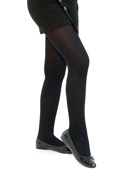 Daymod Beach Kids Pantyhose Black