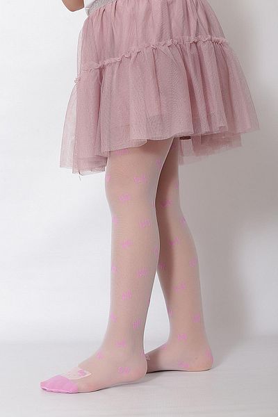 Daymod White Silk Children's Pantyhose