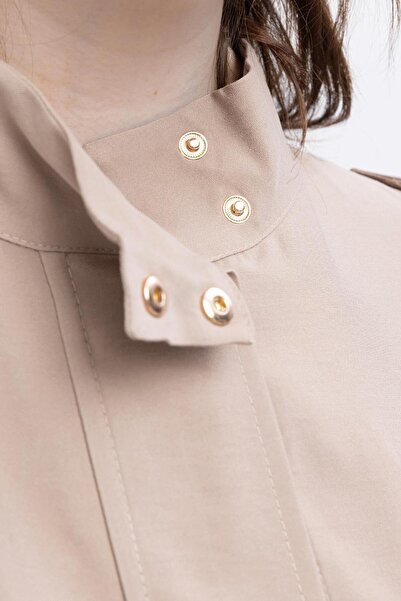 ALLDAY Βιζόν-Φούστα με ελαστικό άκρο και κουμπωτό μεγάλο μέγεθος Ferace