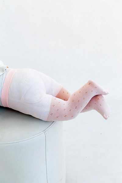 Daymod Pink Island Baby Socks (4 Dots) Pantyhose