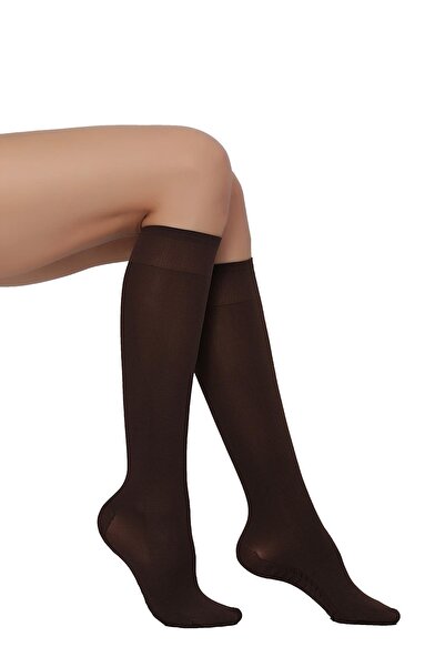 Daymod Masaj 80 Dizaltı Çorap Kahve