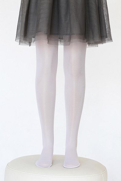 Daymod Elite 40 Kids Pantyhose White