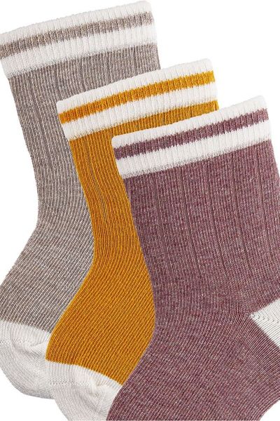 Bross Baby 6 Pack Colorful Striped Socks