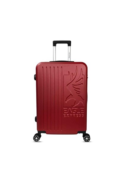 EAGLE EXPRESS عربة ABS صلبة فائقة الجودة مقاس 28 بوصة باللون العنابي