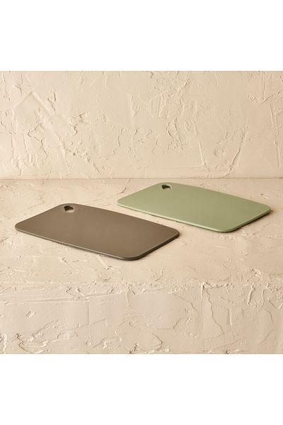 Bella Maison Set of 2 Cutting Boards Ronna Green-Grey (30X20X0,8 cm)