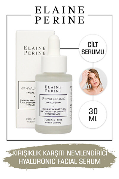 Elaine Perine Hyalüronik Asit Serumu İnce Çizgi Yoğun Nemlendirici Yaşlanma K...