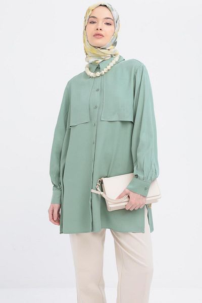 ALLDAY Cămașă Mint-Front Windbreaker