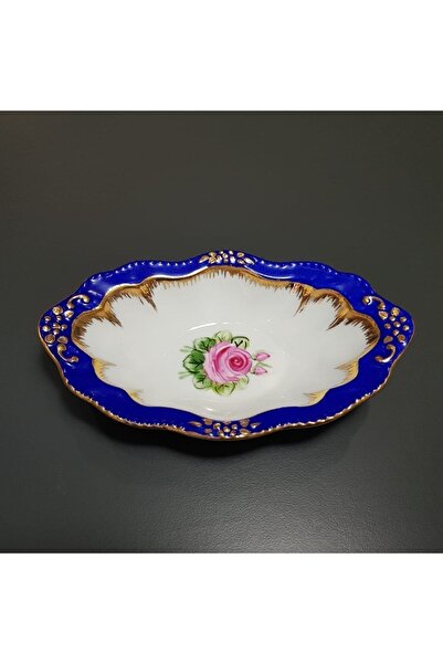 BY.RAYKA PORSELEN El Dekor 1 Porcelain Hand Painted - Snack Bowl